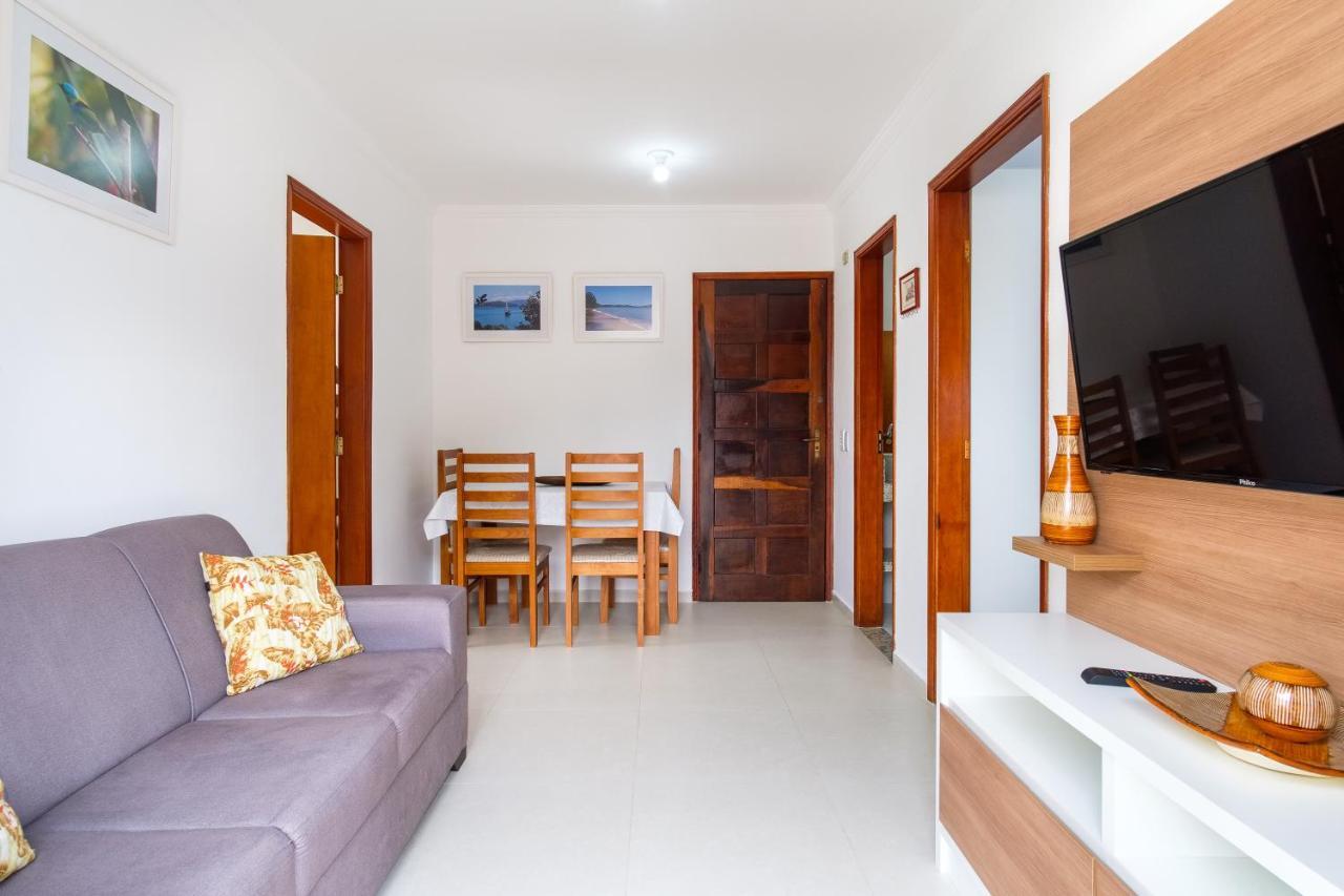 Apartamento A 100 Metros Da Praia - 01 Dormitorio - Edificio Agua Viva Ubatuba Exteriör bild