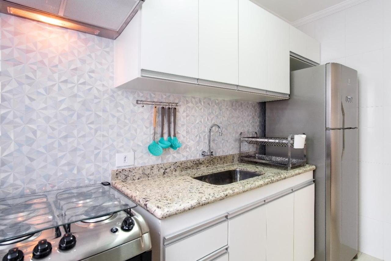 Apartamento A 100 Metros Da Praia - 01 Dormitorio - Edificio Agua Viva Ubatuba Exteriör bild