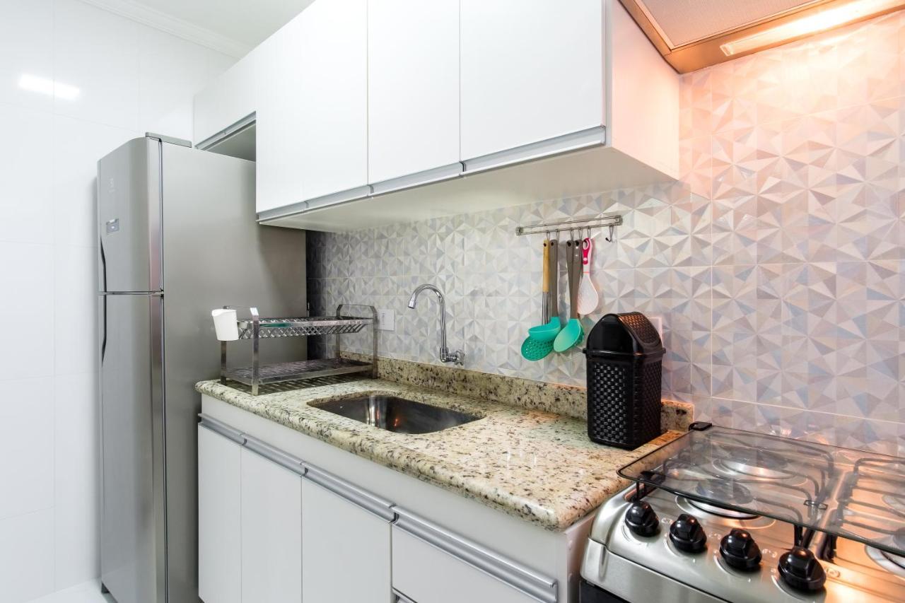Apartamento A 100 Metros Da Praia - 01 Dormitorio - Edificio Agua Viva Ubatuba Exteriör bild