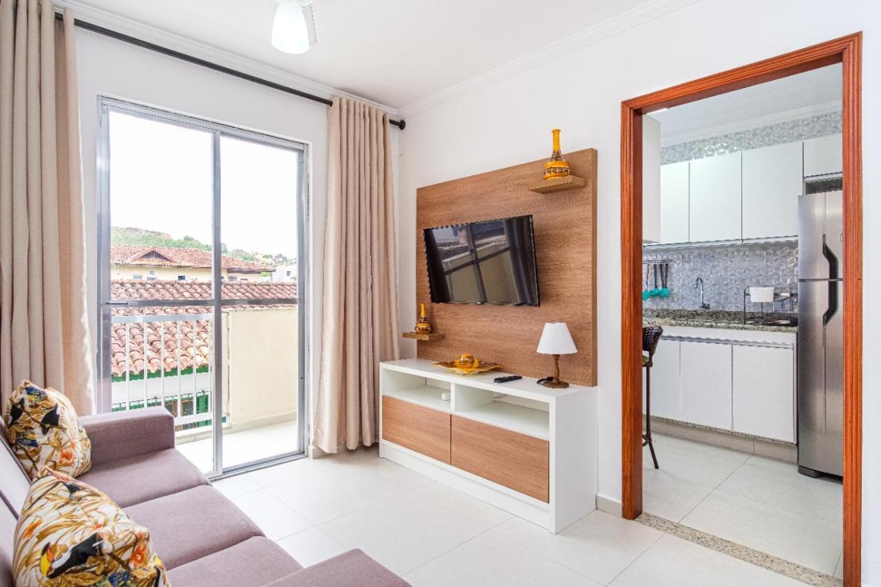 Apartamento A 100 Metros Da Praia - 01 Dormitorio - Edificio Agua Viva Ubatuba Exteriör bild